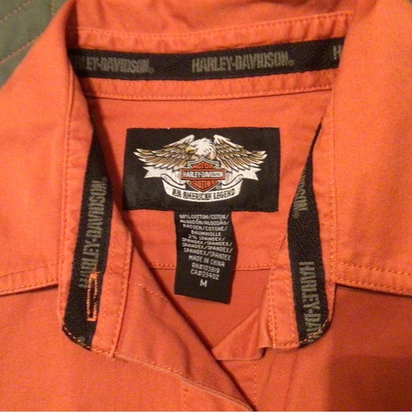 Harley-Davidson Ladies Button Down NWOT Medium - Picture 6 of 12